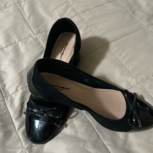Black patent and velvet heel by cloudwalkers “Gloria”
